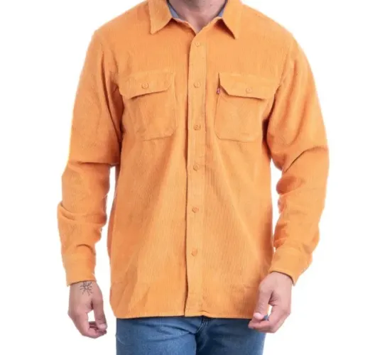 Camisa caramelo Levi?s worker relaxed fit S/P