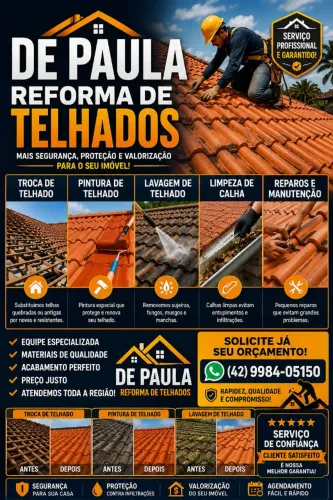 Reforma telhados