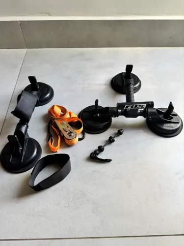 Suporte transbike de teto Ventosas Fox