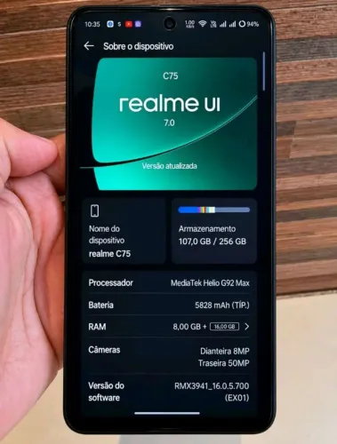 Realme C75