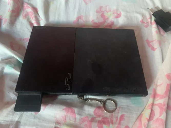PlayStation 2 Slim Conservado + Adaptador HDMI + Acessórios (Leia a Descrição)