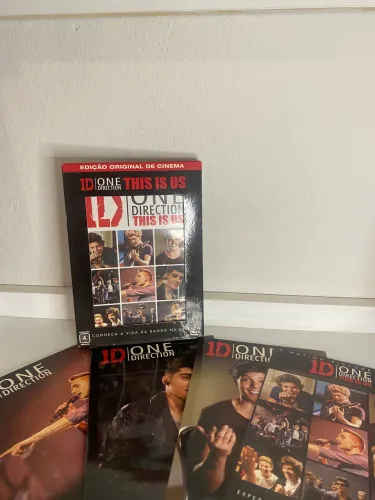 DVD ONE DIRECTION THIS IS US COM TODOS PHOTOCARDS