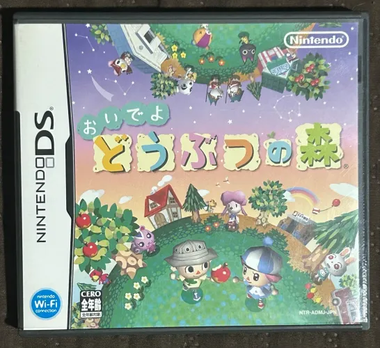 Animal Crossing: Wild World - Nintendo DS Original Japonês Completo