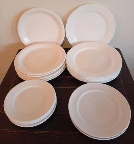 Kit Pratos brancos