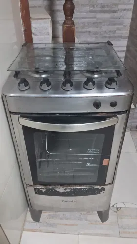 FOGÃO 4 BOCAS ESMALTEC - PRA SAIR RÁPIDO