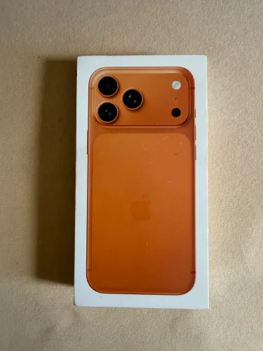 iPhone 17 pro Max orange cósmico lançamento lacrado com nota fiscal