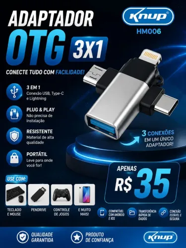 Adaptador 3x1