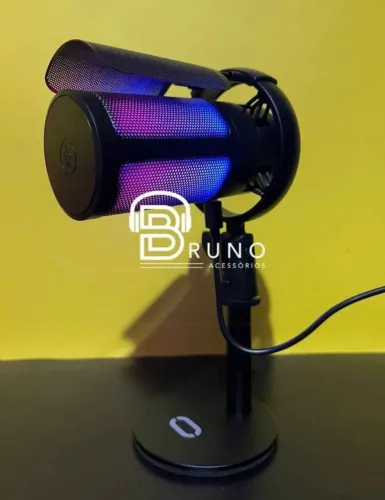 Microfone Gamer USB de mesa