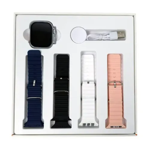 elogio Smart Watch 49mm com 4 pulseriras original Agold