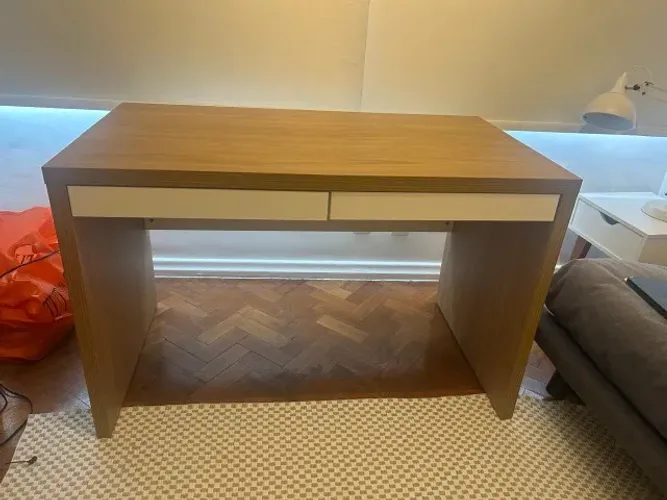 mesa de escritório tok&stok madeira