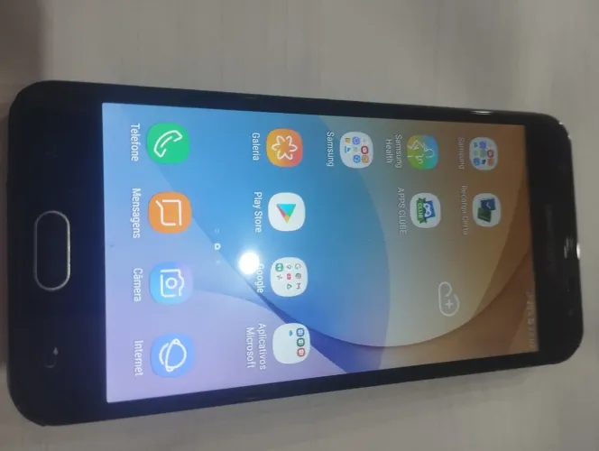 Smartphone Samsung Galaxy J5 prime 32gb 2 de ram usado com capa e película