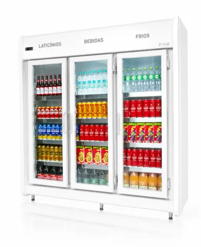 Expositor de bebidas Vertical