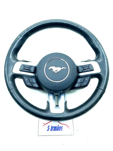 Volante Aro Direção Ford Mustang Gt 5.0 2018 / 2019 Preto