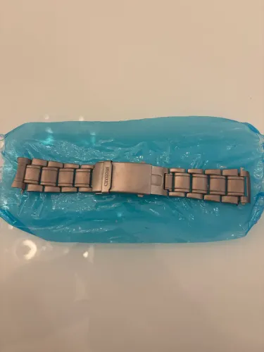 Pulseira Citizen 3740 e C500 Full Titanium original com 8 elos 