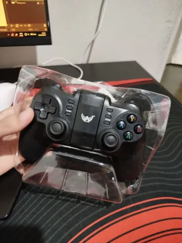 Controle Bluetooth AL-G7 Gamer -PC, Celular, PS3, PS4 e Switch (Novo/Na Caixa)