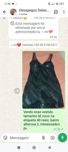 Vendo vestido, interessados mim chama no zap *