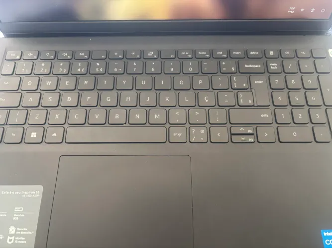 Notebook Dell Inspiron 15 i5 11ª 8GB 256GB SSD