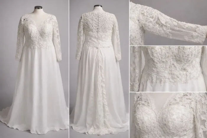 Vestido de noiva plus size
