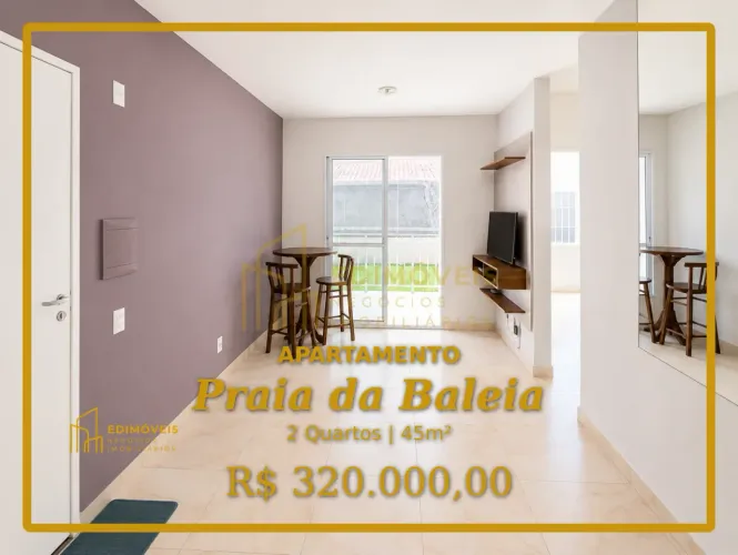 Exclusivo apartamento na Praia da Baleia | Lazer completo para toda a família