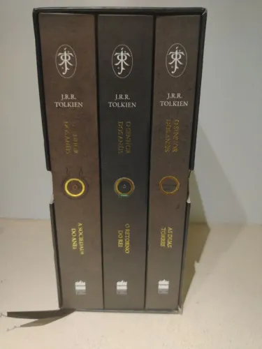 Box O Senhor dos Anéis - J.R.R. Tolkien | HarperCollins Brasil | 3 Volumes | Seminovo