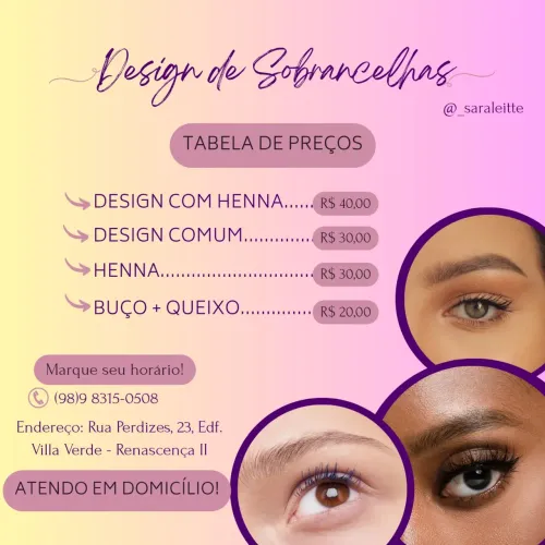Design de Sobrancelhas