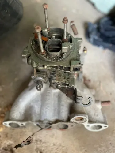 Carburador 2e álcool com coletor motor ap 