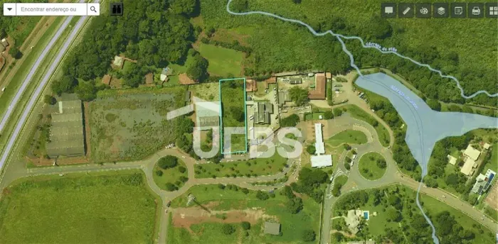 Terreno Comercial área para galpão com 3.350m² em Goiânia