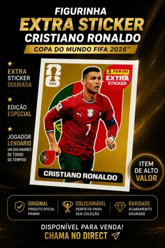 Figurinha Cristiano Ronaldo 2026