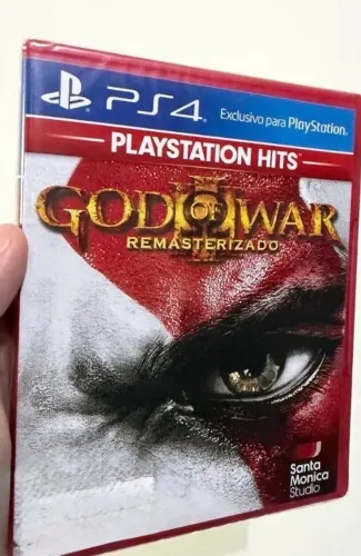 Jogo God Of War 3 Remasterizado Ps4 - Mídia Física Original (PlayStation Hits)