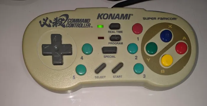 Controle Konami Command Controller para Super Famicom/Super Nintendo