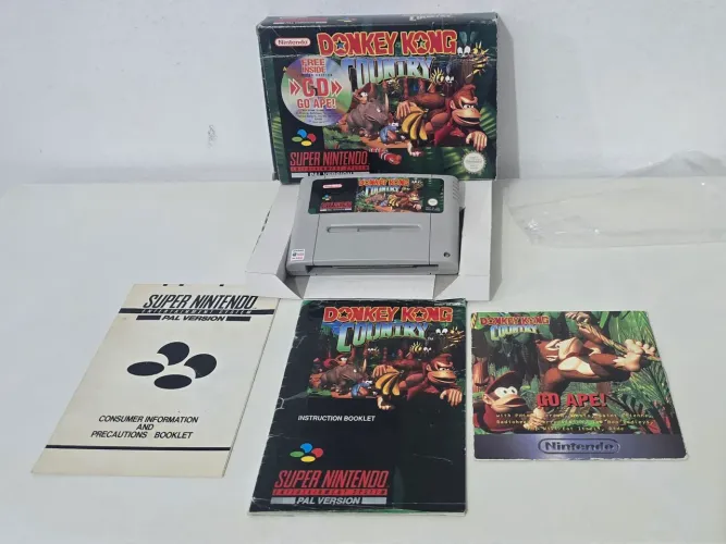 Donkey kong Country Famicon com CD
