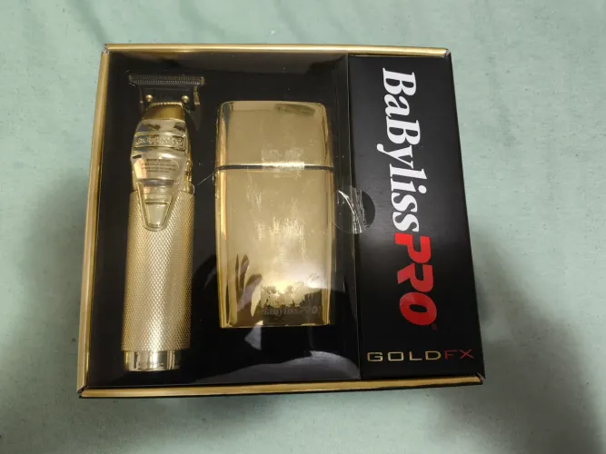 Máquina de acabamento e barbeador Babyliss Pro Gold FX