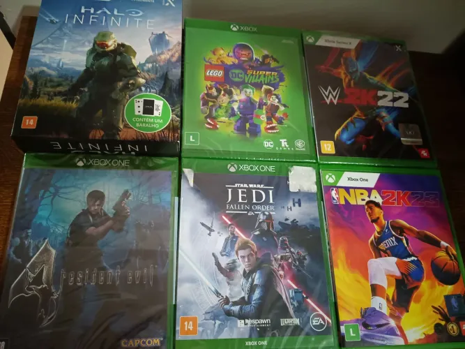 Lote Jogos Xbox One Series X Original