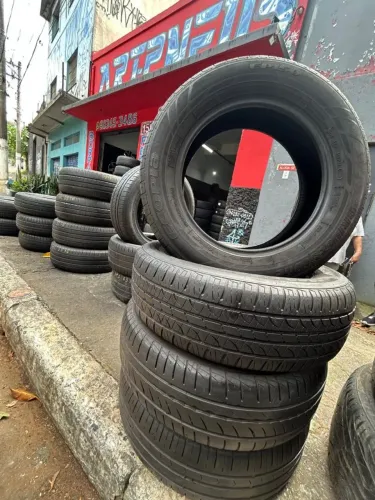 Pneus 185/65/15 por 200$ cada seminovos originais instalados<br>