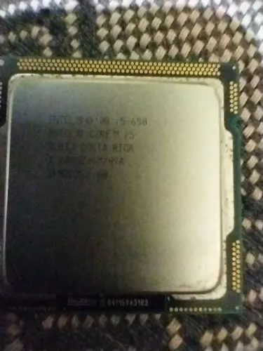 Processador Intel Core I5 650 3.20GHz 4MB Socket 1156 x86-64 Desktops
