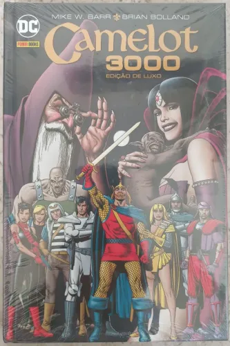 Camelot 3000 Edição de Luxo por Mike W. Barr e Brian Bolland Lacrada Capa Editora Panini