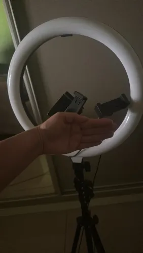 Iluminador Ring Light 14 polegadas 