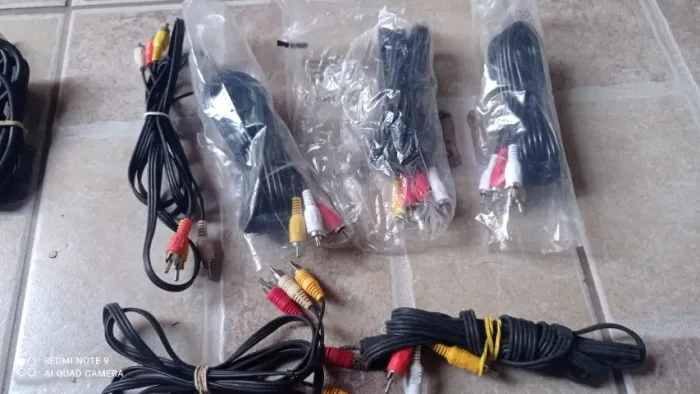 cabos hdmi e avi 3x3