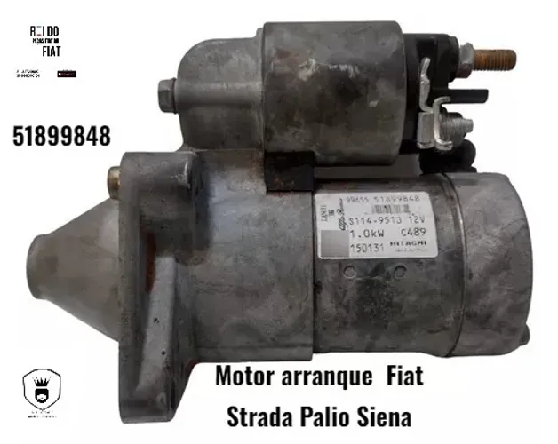 Motor de arranque Fiat Strada Palio Siena usado