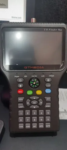 Sintonizador de Sinal de Satélite GTMEDIA V8 Finder Max