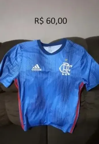 Camisa Flamengo Azul (Mãe e Filho)