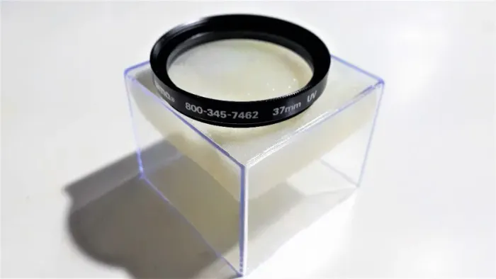 Anel Adaptador De Lente Sima Com Filtro Uv 35/37mm