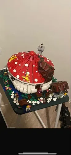 Bloco de montar Mushrooms House