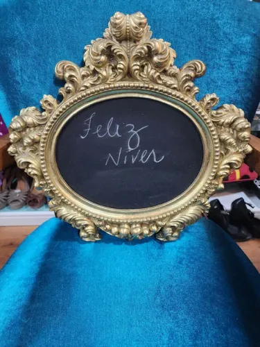 Quadro lousa com suporte