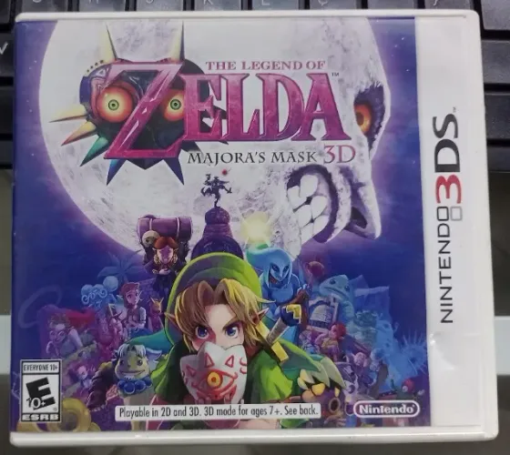 The Legend of Zelda Majora's Mask 3D Máscara de Majora Nintendo 3DS