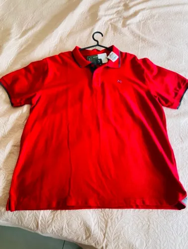 Camisa Polo Vermelha - Nova!