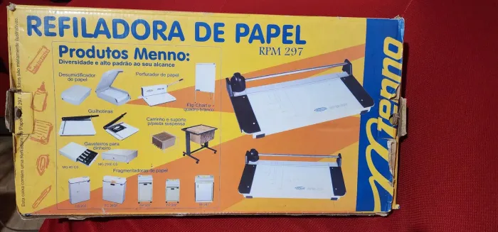 Refiladora de Papel Menno RPM 297 Completa