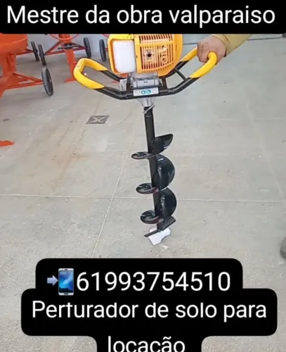 perfurador de solo para locação