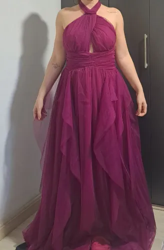 Vestido fucsia