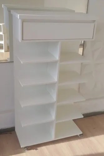 Sapateira em MDF 15MM,com gaveta ,novo 